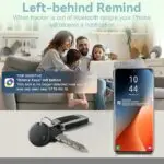 Air Tracker Android, 4 Traceur Localisateur D’Objets Bluetooth, Smart Tracker Tag Fonctionne avec l’app Google Localiser (Uniquement Android), Smart Traceur Tag pour clés, Bagages – Image 6
