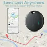 Air Tracker Android, 4 Traceur Localisateur D’Objets Bluetooth, Smart Tracker Tag Fonctionne avec l’app Google Localiser (Uniquement Android), Smart Traceur Tag pour clés, Bagages – Image 5